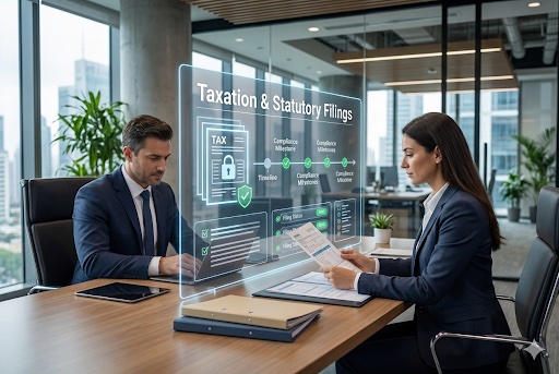 A professional rider on a horse