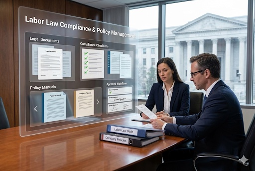 A professional rider on a horse